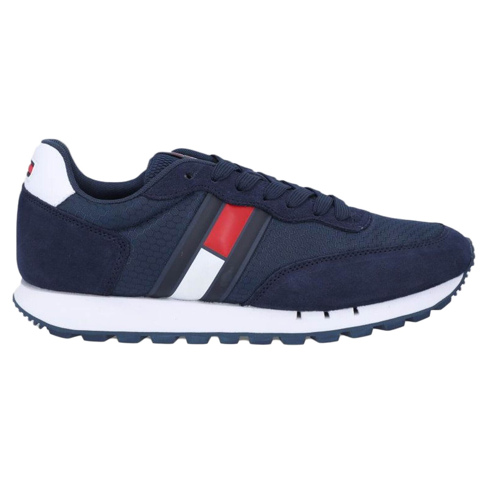 Tommy Hilfiger Retro Mix Runner - EM00812-C87 6388, Albastru inchis