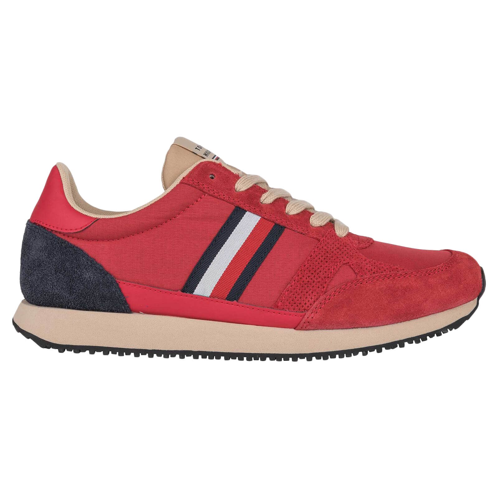 Tommy Hilfiger Runner Lo Vintage Mix - FM03431-XLG 4793, Rosu