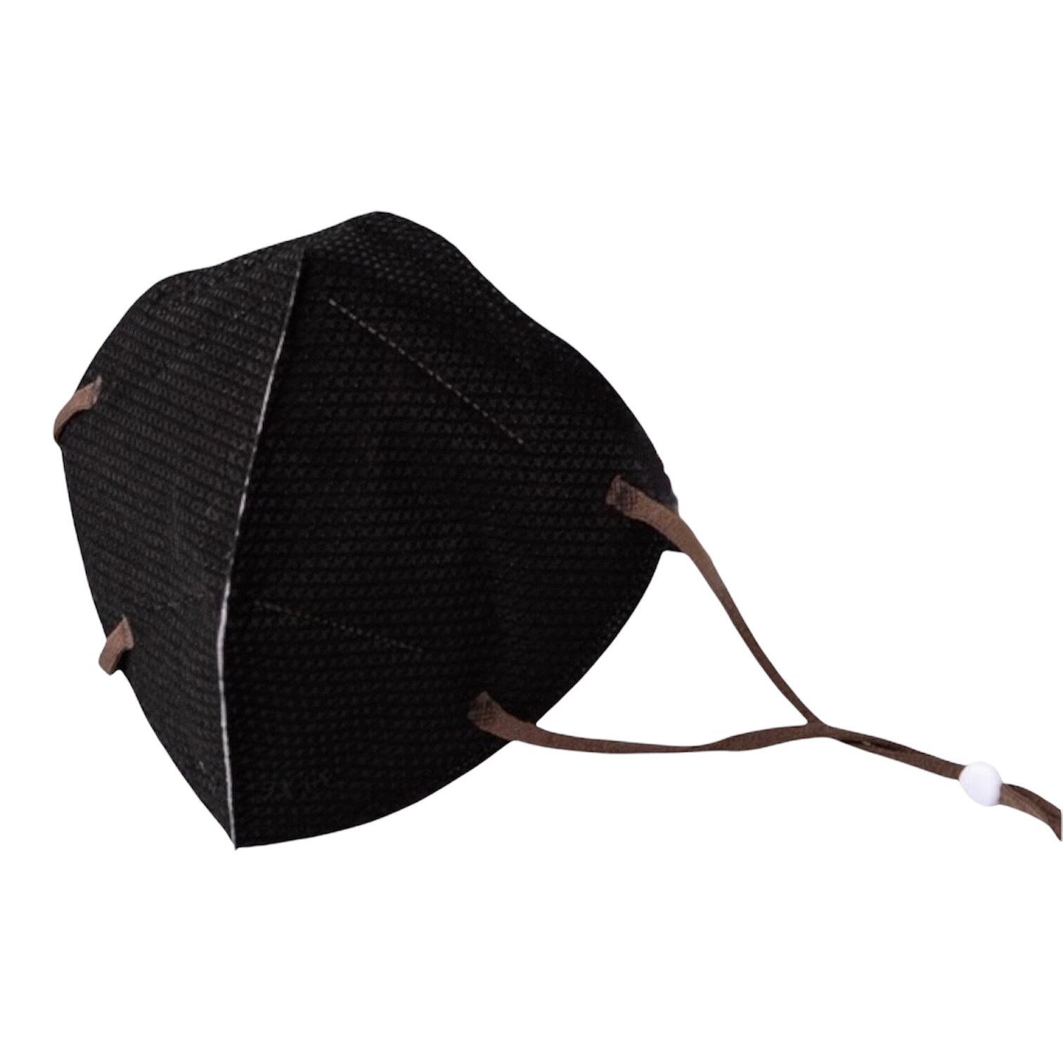 Masca colorata de protectie KAZE FFP2, KN95, 3 straturi, BFE>99.9% - Negru