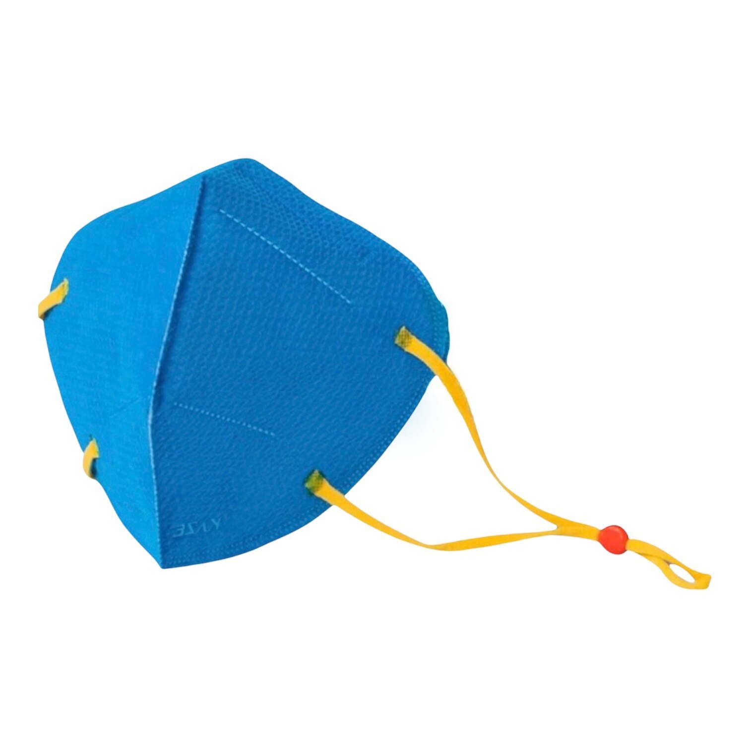 Masca colorata de protectie KAZE FFP2, KN95, 3 straturi, BFE>99.9% - Cobalt blue