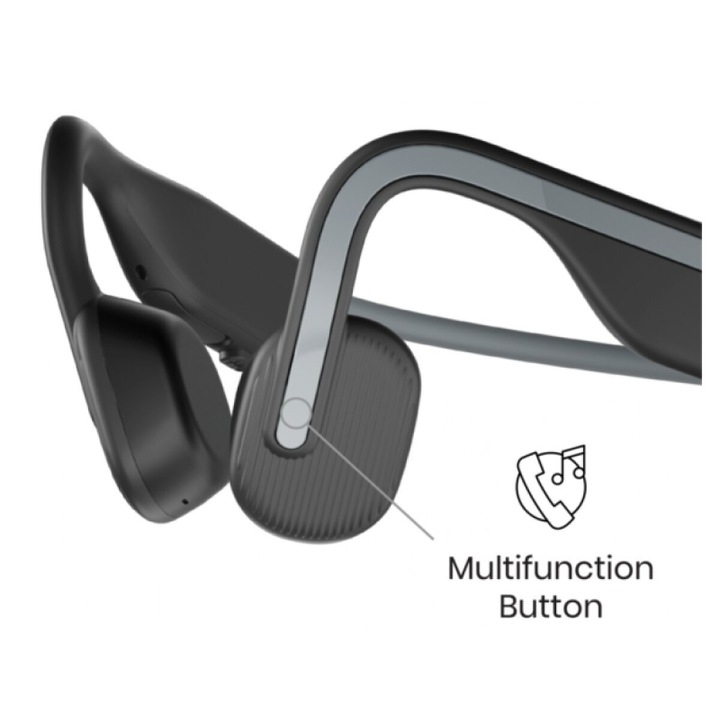 Aftershokz Open Move Audio слушалки Сиви