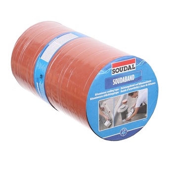 Banda hidroizolanta bituminoasa, SOUDABAND, culoare Teracota, 15cm X 10m Banda hidroizolanta bituminoasa, SOUDABAND, culoare Teracota, 15cm X 10m