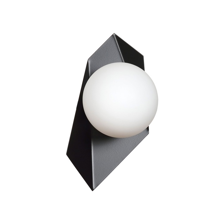 Аплик Emibig Drifton 1x40w Е14,Черен