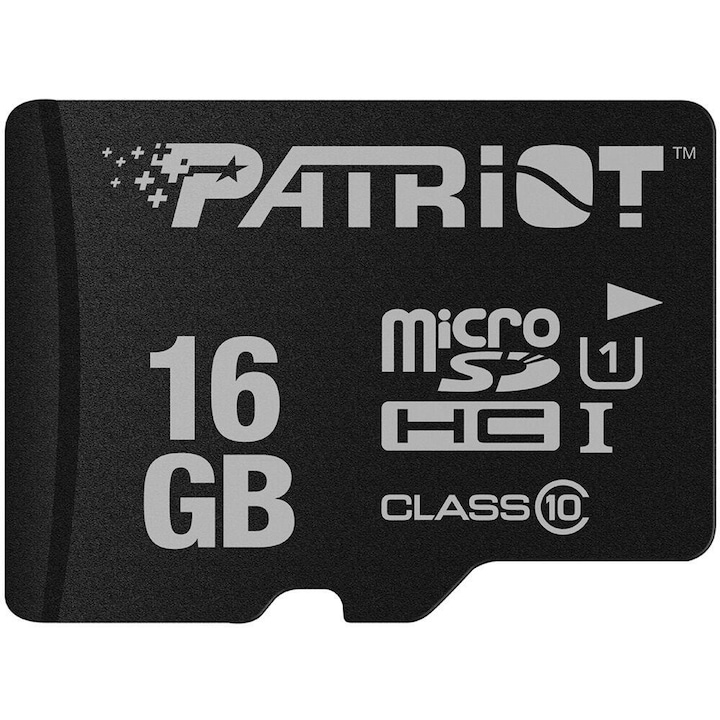 Card microSD Patriot 16 Gb clasa 10