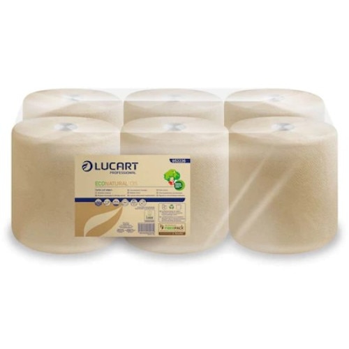 Prosop rola derulare centrala Eco Natural L-One Maxi 450 foi , 158 ml, 6role Lucart
