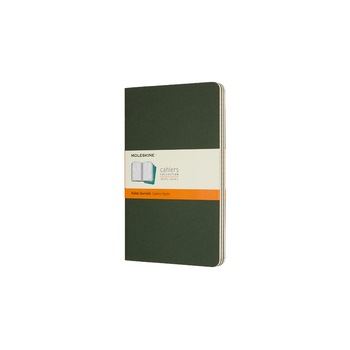 Set 3 agende Cahier, Moleskine, 13x21 cm, Verde Set 3 agende Cahier, Moleskine, 13x21 cm, Verde