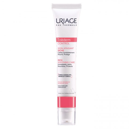 Crema calmanta cu textura bogata Uriage Tolederm Control, 40 ml
