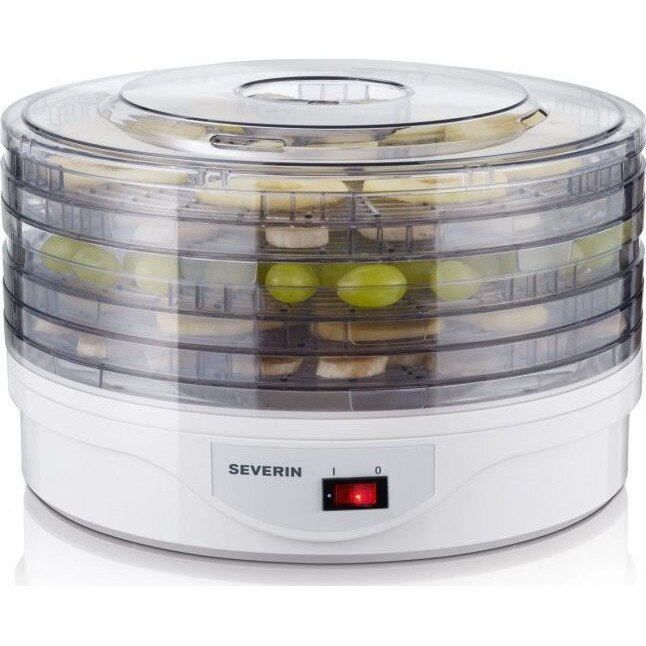 Deshidrator Severin OD 2940, 250 W, 5 tavi, Alb