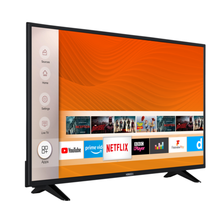 Телевизор Horizon 40HL6330F, 40" (100 см), Smart, Full HD, LED, Клас F