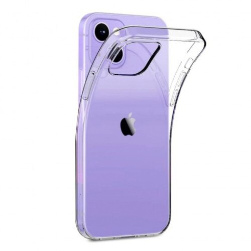 Husa iSlim compatibila cu Apple iPhone 13, Cristal Clear, HTP®, Transparent