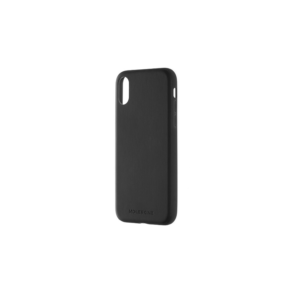Husa Classic Soft-Touch, Moleskine, Iphone X, Poliuretan, Negru