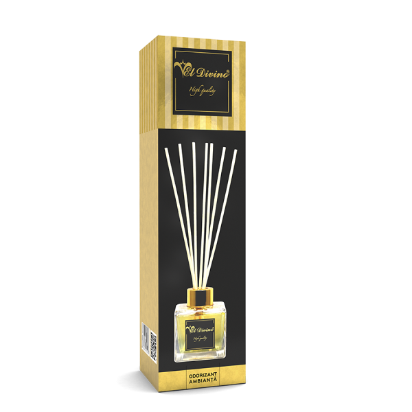 Odorizant de camera, El Divino, 5 betisoare, Mango , 50ml