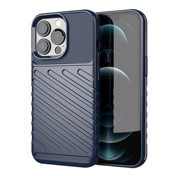 Husa THUNDER ARMOR pentru iPhone 13 PRO, Albastru Husa THUNDER ARMOR pentru iPhone 13 PRO, Albastru