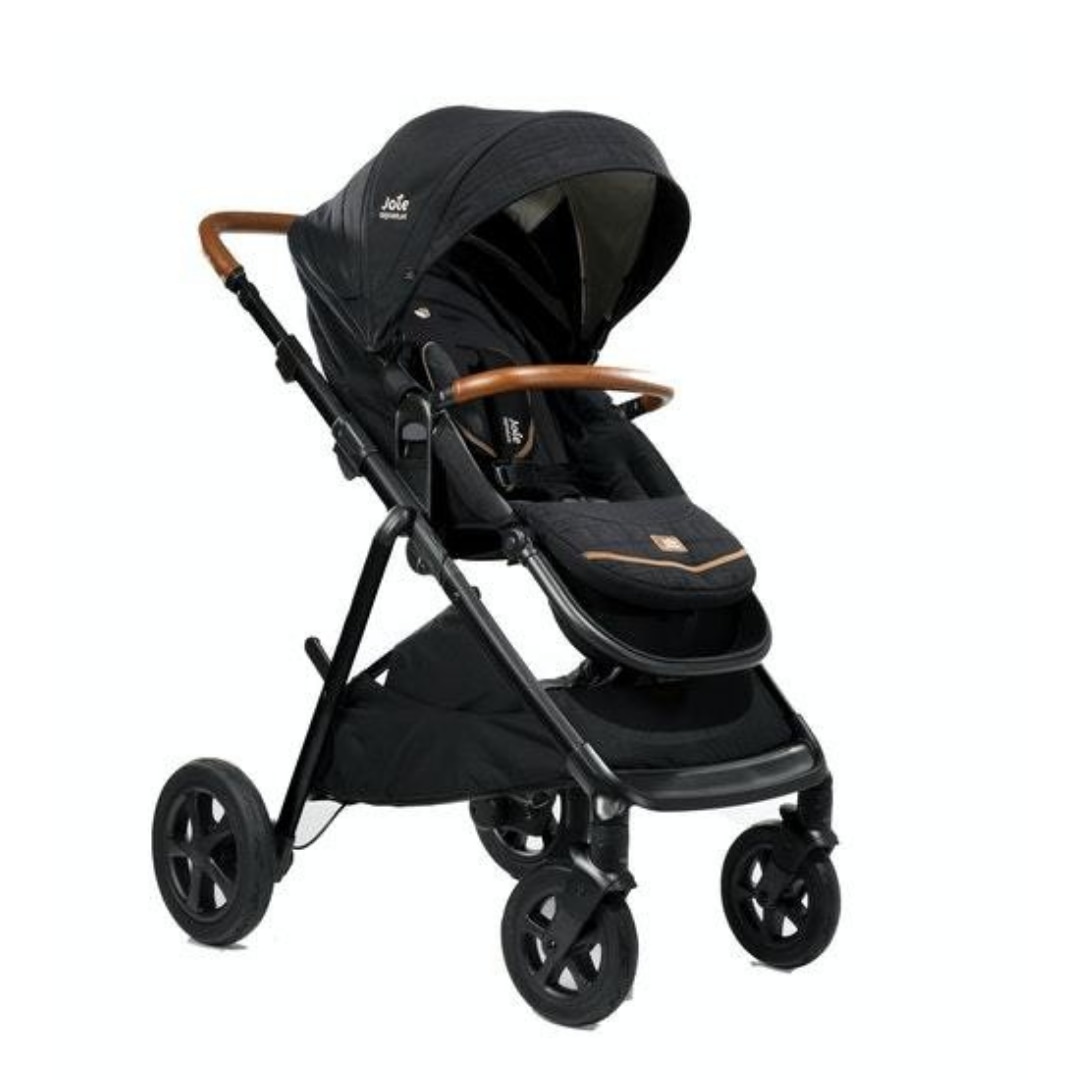 Carucior multifunctional, reglabil pe inaltime Aeria Signature Eclipse/ Negru, Joie