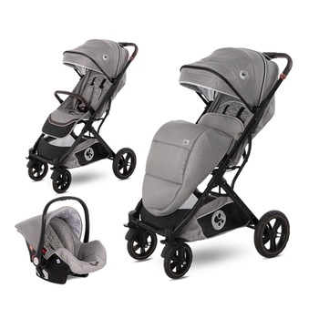 Set Lorelli Carucior Storm cu Cadru din Aluminiu si Cos Auto Opaline Grey, Colectia 2021 Set Lorelli Carucior Storm cu Cadru din Aluminiu si Cos Auto Opaline Grey, Colectia 2021