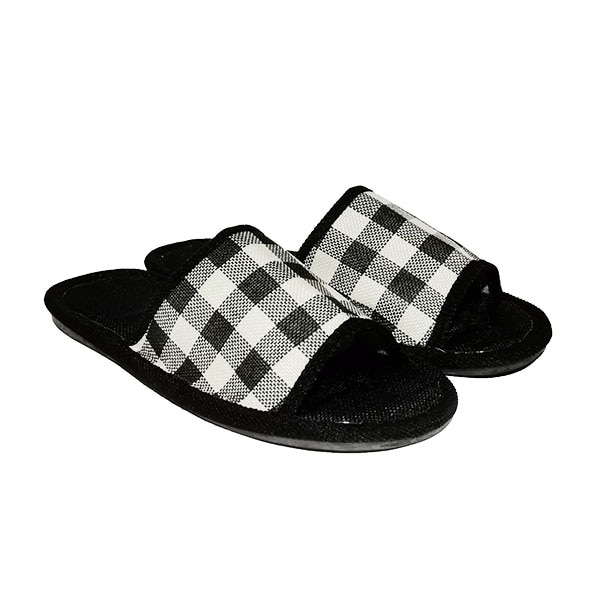 Papuci casa barbati Trendd Squad, Negru