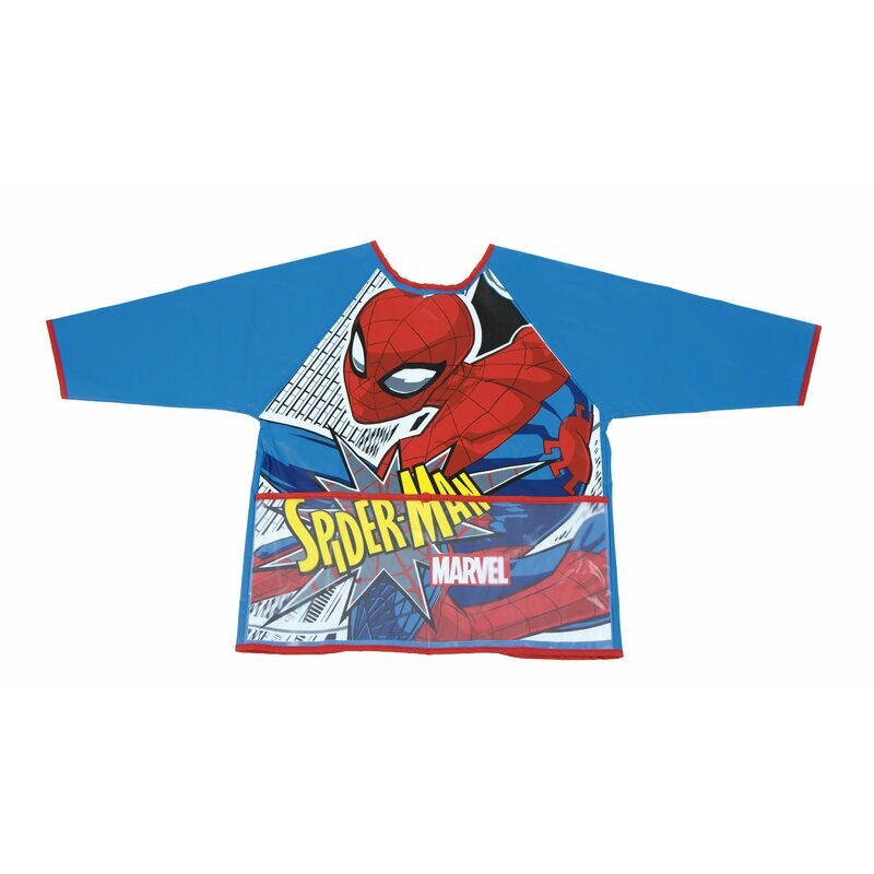 Sort protectie pictura, cu maneca, One size, Spider-Man, 51x38cm