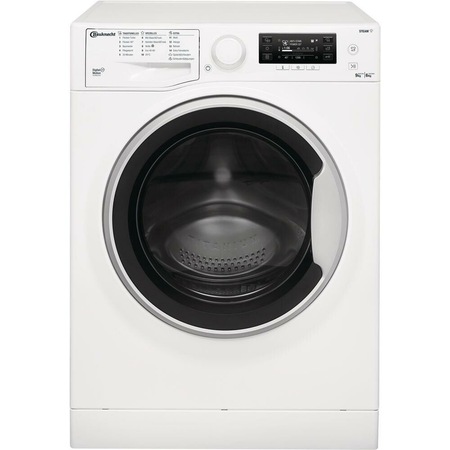 Masina de spalat cu uscator BAUKNECHT WATK Pure 96L4 DE N, clasa D, 9/6 kg, 1400 rpm, alb
