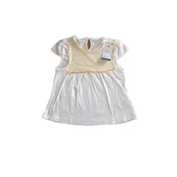 Rochie copii, Lefties, 5013117128, Alb/Galben, 128 CM Rochie copii, Lefties, 5013117128, Alb/Galben, 128 CM