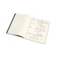Set 2 agende Cahier, Moleskine, XL, 19X25 cm, Negru/Rosu