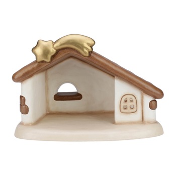 Casa nasterii pruncului Iisus, ceramica THUN, 28 cm h Casa nasterii pruncului Iisus, ceramica THUN, 28 cm h