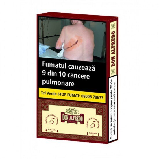 Tigari de foi Don Alfredo 5 bucati