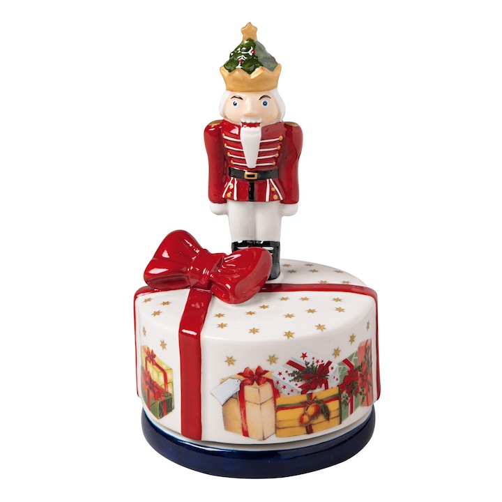 Decoratiune Villeroy & Boch, Nostalgic Melody Nutcracker Turning, 9x15cm