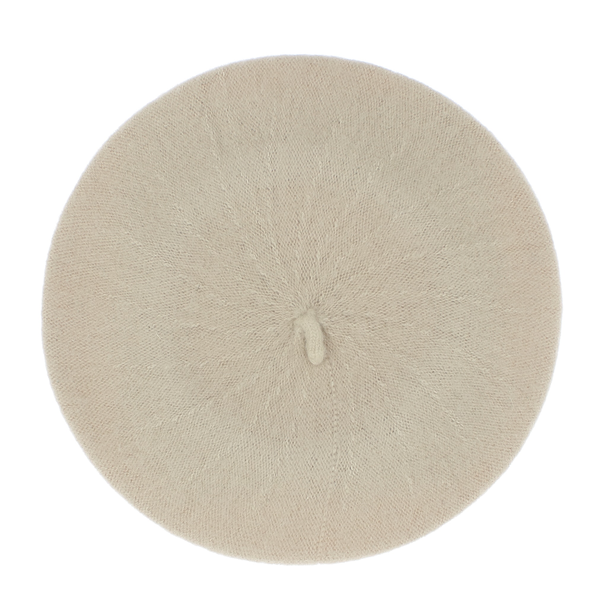 Bereta de dama, Crem, 100% lana - BSC337