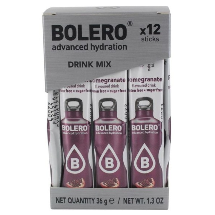 Set 12 plicuri bautura instant Bolero Box, Rodie