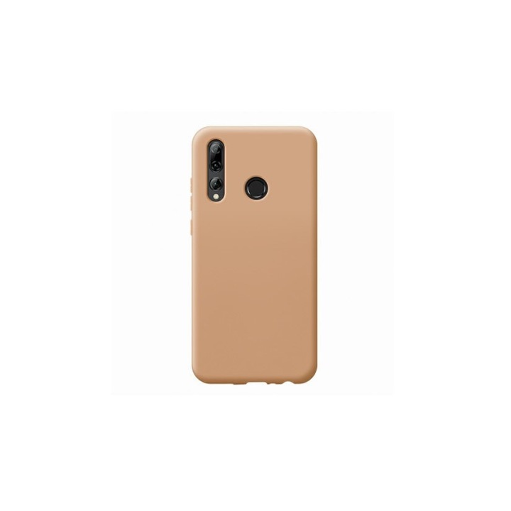 Husa capac de protectie, pentru Huawei P Smart Plus 2019, Crem