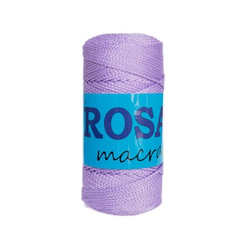 Bobina fir pretricotat Rosa Macrame 223 , tip snur, 100%, polipropilena, 100 g/bobina, lungime bobina 11 cm, lungime fir 150m, culoare mov lila Bobina fir pretricotat Rosa Macrame 223 , tip snur, 100%, polipropilena, 100 g/bobina, lungime bobina 11 cm, lungime fir 150m, culoare mov lila