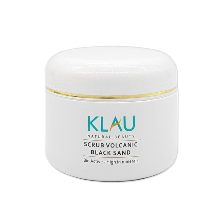 Scrub Facial Klau, Nisip Bio-Vulcanic, Ingrediente Naturale, 200 ml