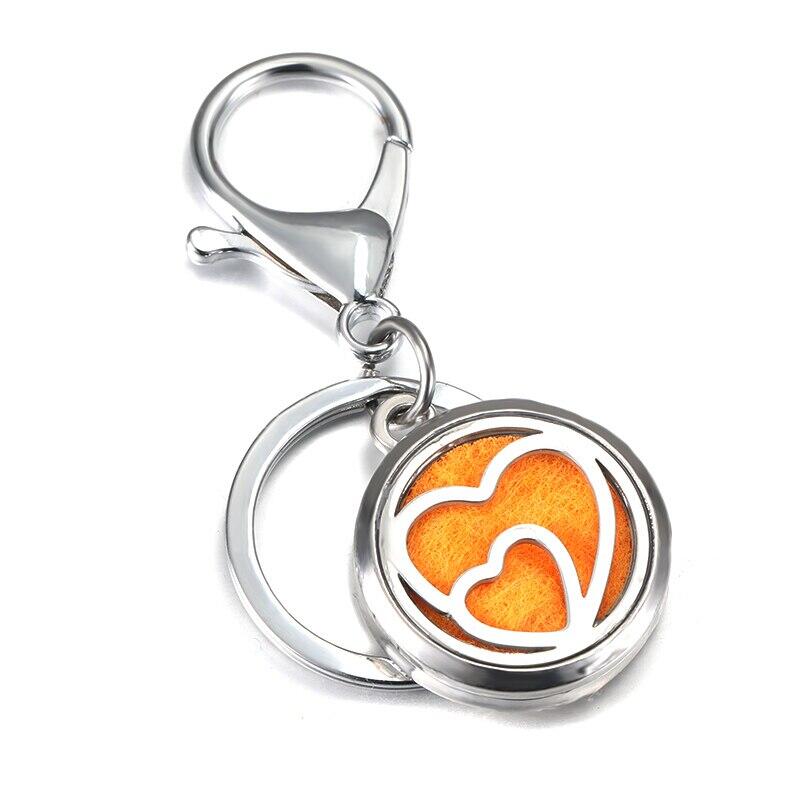 Breloc aromaterapie, difuzor pentru uleiuri esentiale V2