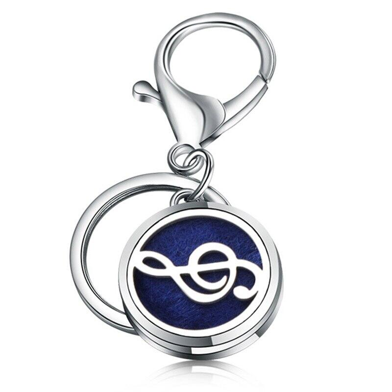 Breloc aromaterapie, difuzor pentru uleiuri esentiale V7