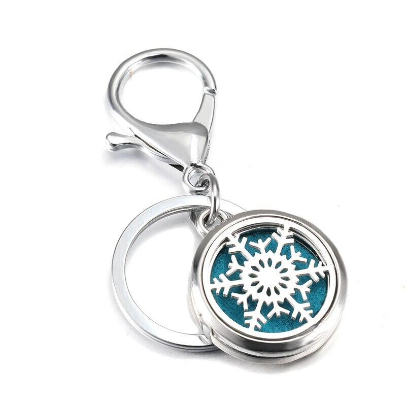 Breloc aromaterapie, difuzor pentru uleiuri esentiale V25