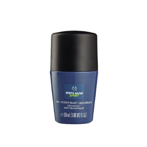Deodorant anti-perspirant, The Body Shop, White Musk Sport, roll-on, 50 ml