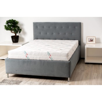 Saltea antibacterii, Somnart HypoallergenicMed Antibacteria, 160x200x18 cm, spuma poliuretanica, certificata Ultra-Fresh Antibacterial, fermitate ridicata Saltea antibacterii, Somnart HypoallergenicMed Antibacteria, 160x200x18 cm, spuma poliuretanica, certificata Ultra-Fresh Antibacterial, fermitate ridicata