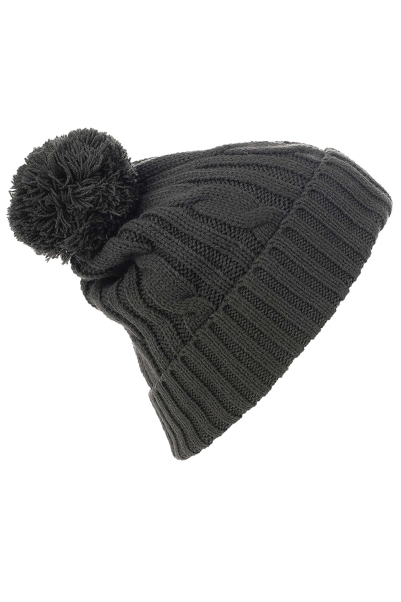 Caciulia Sol's Barney unisex Pom Pom beanie, gri