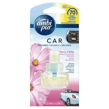 Rezerva odorizant auto AmbiPur, Delicate Floral, 7 ml Rezerva odorizant auto AmbiPur, Delicate Floral, 7 ml
