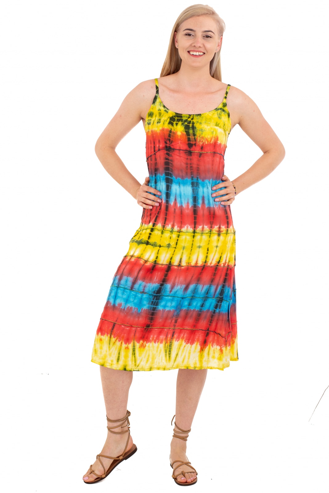Rochie Ucca Tie-Dye multicolora