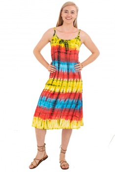 Rochie Ucca Tie-Dye multicolora Rochie Ucca Tie-Dye multicolora