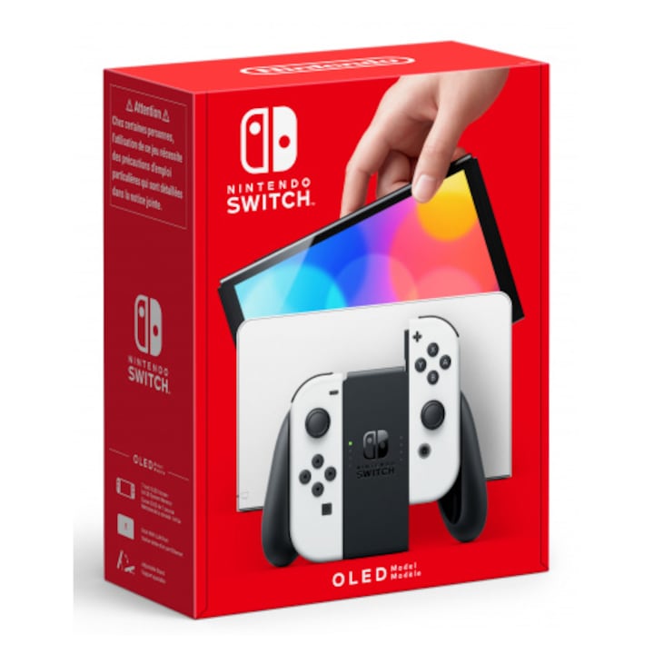 Nintendo Switch OLED model Játékkonzol, fehér