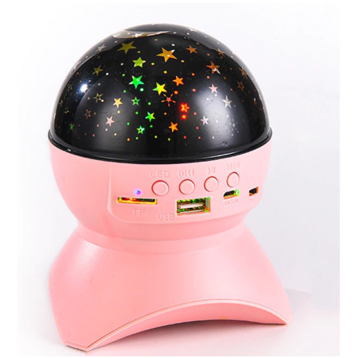 Boxa bluetooth tip glob Colorful Disco Ball Home Party Light DJ Stage Lighting with USB Rechargeable Wireless Speaker Music Projector Night Light ROZ JRH®