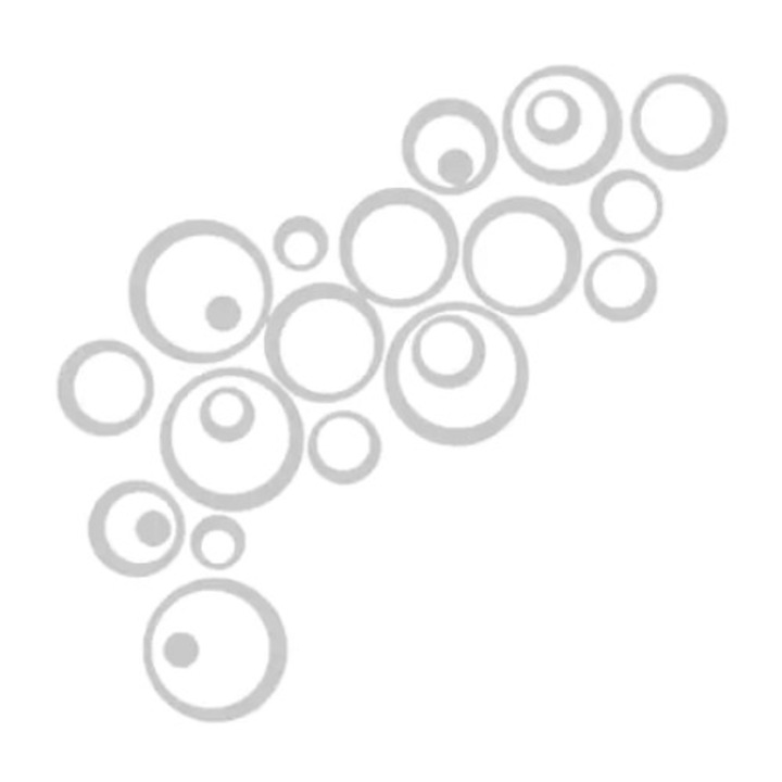 Комплект огледала с модерен дизайн, акрилни декоративни огледала, 24 части/комплект