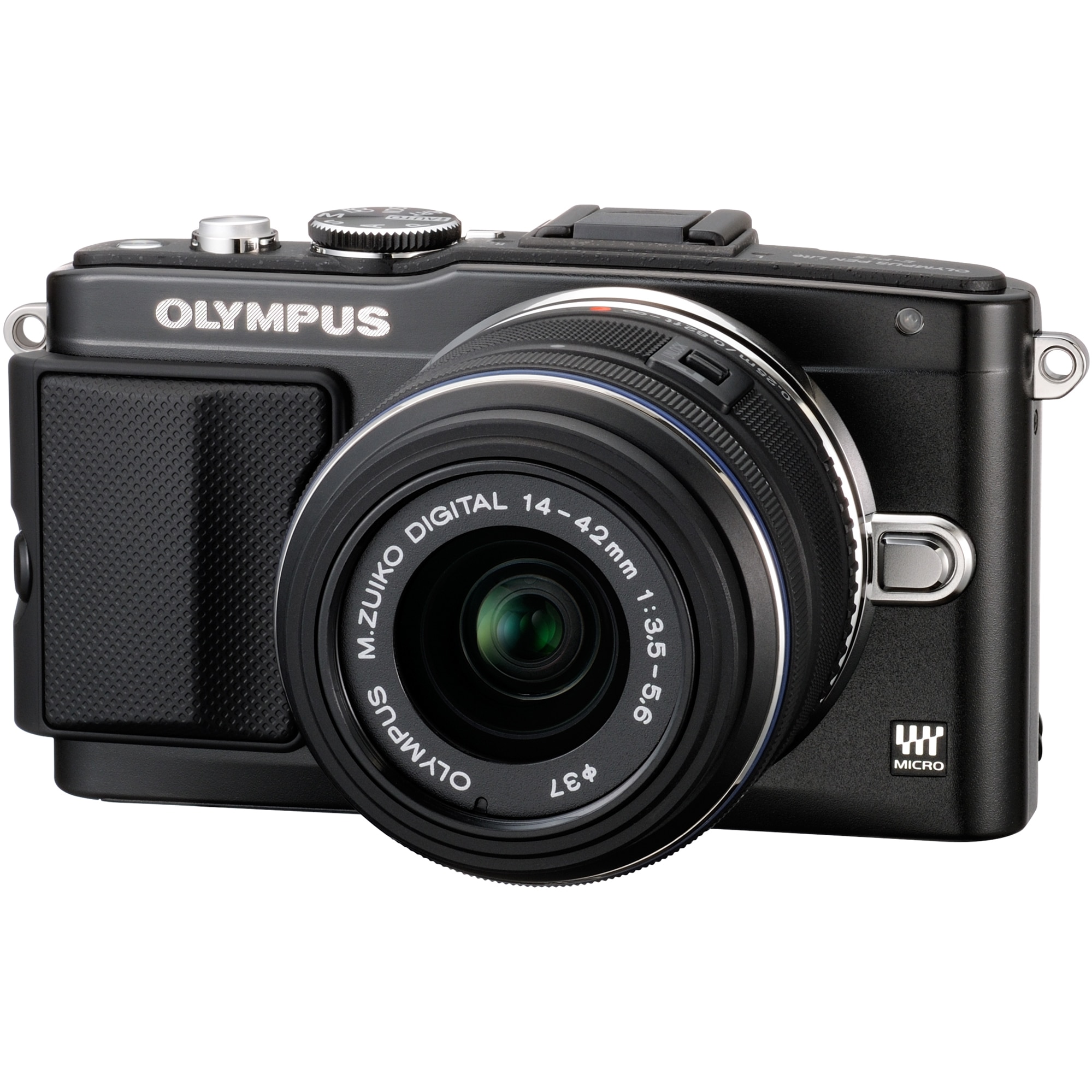Aparat foto Mirrorless Olympus E-PL5, 16.1MP, Black + Obiectiv EZ