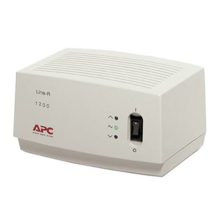 Стабилизатор APC LINE-R, 1200VA/230V/50Hz, line-interactive