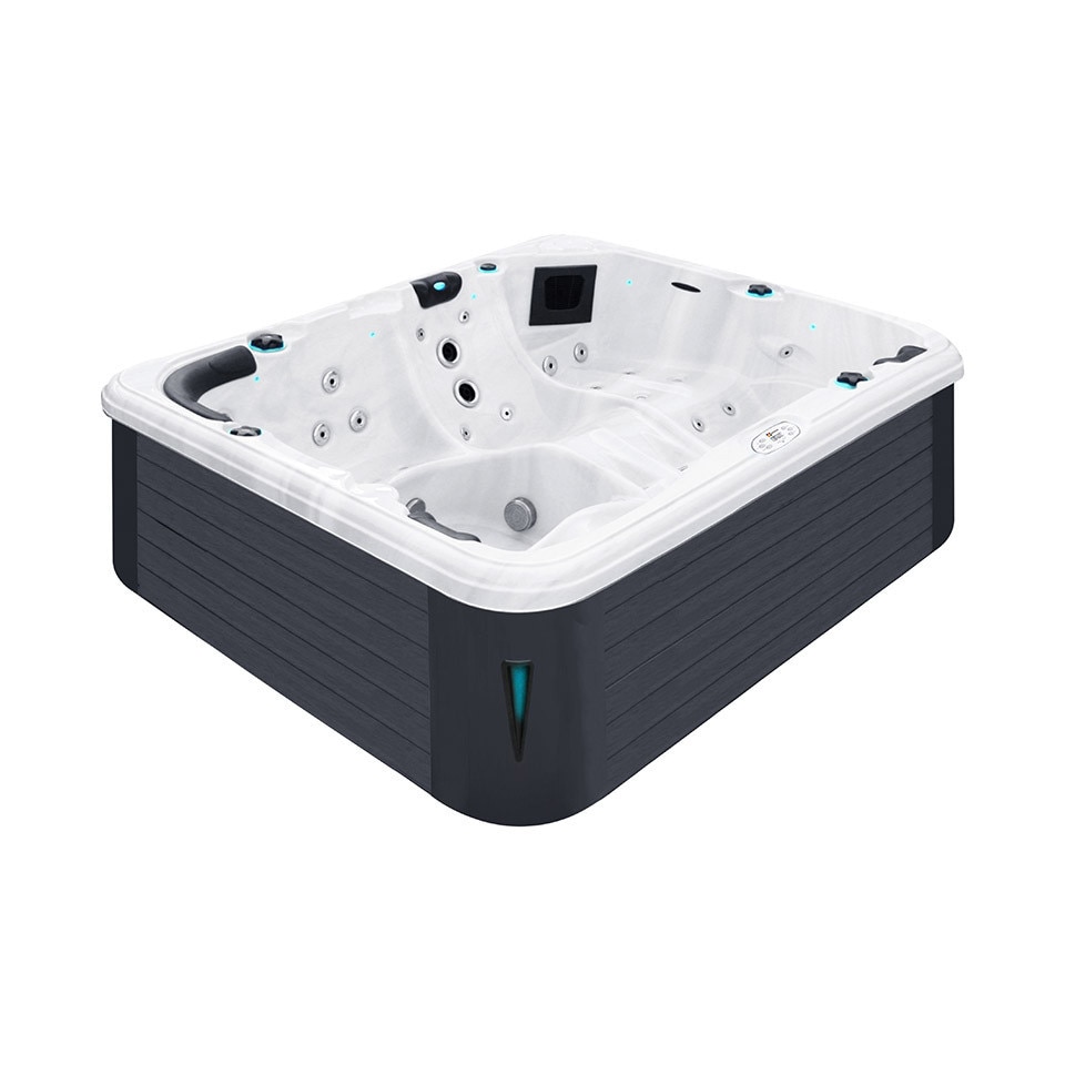 Minipiscina cu hidromasaj SPA Repose pentru 6 persoane, 254x204x85 cm