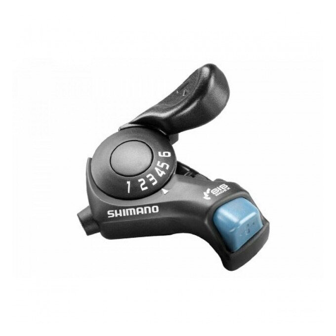 Maneta de schimbator, Shimano Tourney Sl-Tx30-6R, montaj dreapta, 6 viteze, cablu 2050mm