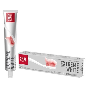 Pasta de dinti SPLAT EXTREME WHITE PLUS, 75 ml Pasta de dinti SPLAT EXTREME WHITE PLUS, 75 ml