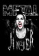 Póló, K-off, fekete, JINJER, XL